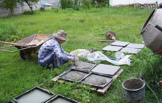 Как правильно укладывать тротуарную плитку - советы от специалистов компании Альбия